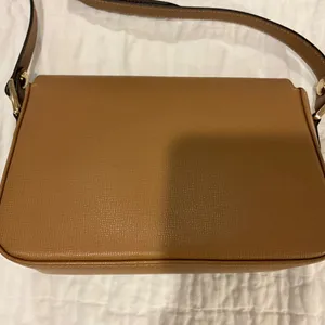 Longchamp Le Pliage Heritage Leather Crossbody Bag Brown Tan Handbag - NEW thumbnail 11