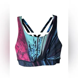 Lululemon Energy Bra Nulux‎ Electrobeam Multi Size 4 thumbnail 3