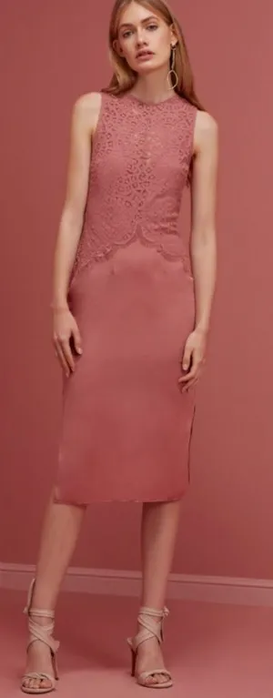 Keepsake Be The Own Lace Midi Dress NEW Wedding Guest thumbnail 1