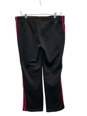 Women's Vintage Adidas Climalite Track Pants Black with Hot Pink Stripes Size M Good Pre-Owned Condition Features Women's Vintage Adidas Climalite Track Pants Black with Hot Pink Stripes #retro #Y2K #vintage thumbnail 4