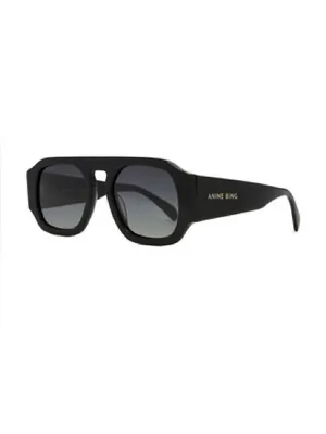 Anine Bing Preston Sunglasses in Black thumbnail 2