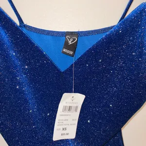 Blue Windsor Mini Dress Sparkly thumbnail 5