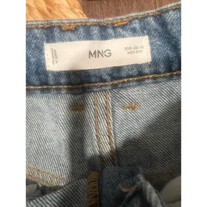 Mango Paneled Denim Maxi Skirt Medium Wash XS thumbnail 5