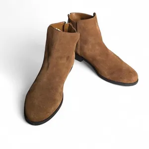 Steve Madden Women’s Tan Suede Ankle Booties with Back Zip Size 10M thumbnail 5