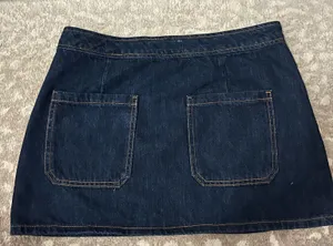 ZARA Denim Skirt Mini thumbnail 4