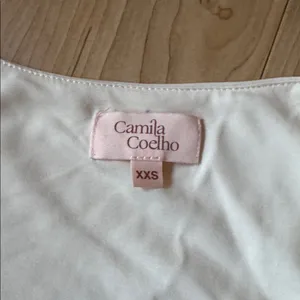 Camila Coelho Cream Long Sleeve Dress thumbnail 3