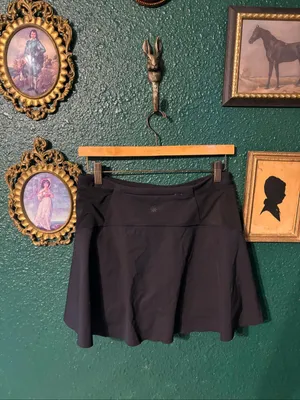 Athleta Match Point Black Skort Size Small thumbnail 2