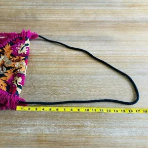 Anthropologie Ibban Bright Tropics Embellished Bag thumbnail 15
