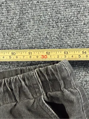 Japanese GU Uniqlo Corduroy Parachute Gray Cargo Pants Size L But Fits US Small thumbnail 4