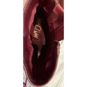 Sam Edelman Raelle Cabernet Red Leather Ankle Boot Size US 7 thumbnail 11