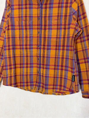 Cotopxi Women’s Mero Organic Cotton Flannel Shirt Longsleeve in Plaid M thumbnail 5