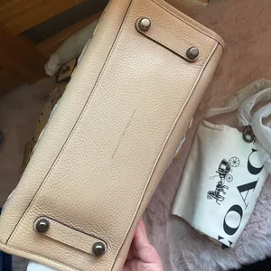 Coach Beechwood Tea Rose Rogue 30 Leather Satchel thumbnail 2