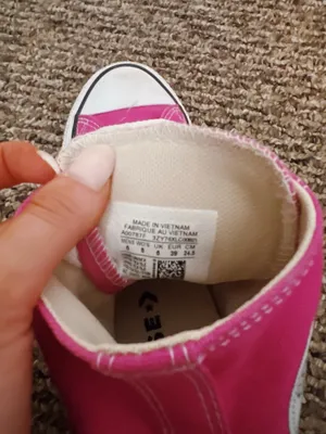 Hot Pink High Top Converse thumbnail 3