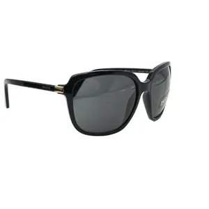 NWT Prada Classic Black with Gold Accents Sunglasses & Case 100% UV Protection thumbnail 3