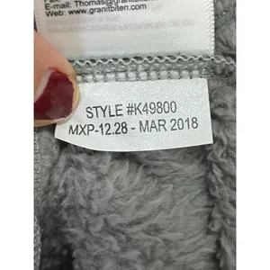 Marmot High Pile Sherpa Fleece Bomber Jacket Full Zip Teddy Cozy Heather Gray L thumbnail 10