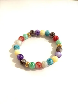 Colorful Bead Handmade Bracelet thumbnail 2