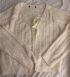 Cropped cargo blouse top White thumbnail 1