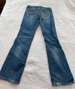 Wrangler Rock 47 Ultra Low-Rise boot cut Jeans thumbnail 4