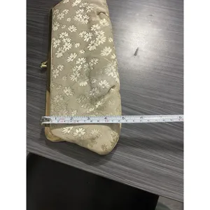 VTG St. Thomas Cream Colored Clutch Evening Purse thumbnail 4