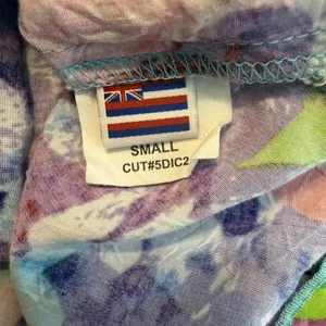VTG‎ Jams World Tank Top Small 50 Years Calypso Artsy Made in Hawaii Tropical thumbnail 5