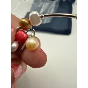 Vantel Pearls Multicolor Freshwater‎ Pearl Wrap Bracelet thumbnail 3
