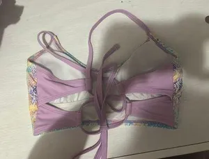 bikini top Purple thumbnail 2