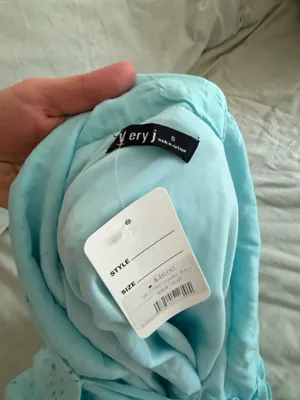 Mini dress Blue thumbnail 3
