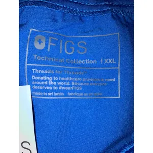 FIGS High Waisted Zamora‎ Jogger Scrub Pants Royal Blue XXL W22SW2012 NWT thumbnail 7