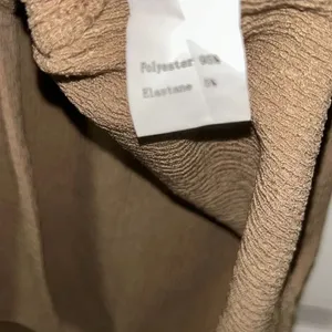 Women’s Beige Stretchy Pants Set(Size Small) Tan thumbnail 8