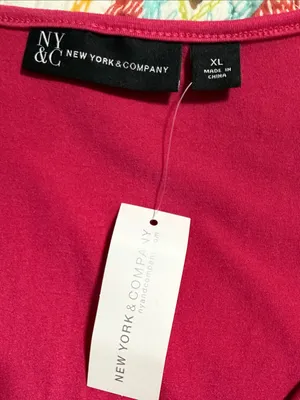 New York & Company women’s size XL pink sleeveless pullover pink top new thumbnail 8