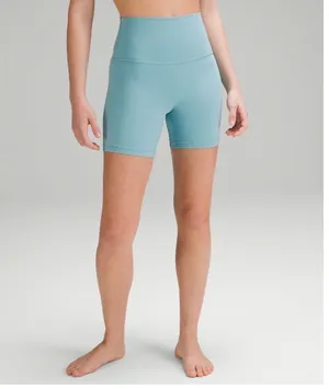 High-Waist lululemon align shorts thumbnail 4