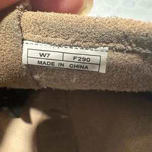 UGG Women's Brown Suede Heeled Boots thumbnail 9