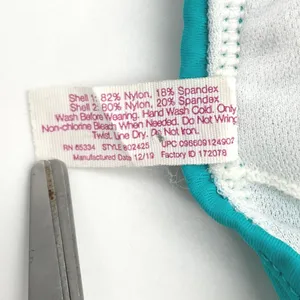 SO One Piece Swimsuit Womens Medium Colorblock‎ Stretch Sporty Minimal Beach thumbnail 8