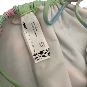 ASOS Design Fuller Bust Triangle Bikini Pastel Camo Print Size 36DD-E / 14 thumbnail 4