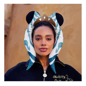NWT Disney Parks Star Wars Ahsoka Tano Mickey Mouse Ears Headband thumbnail 3