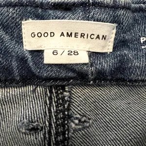 Good American Good Waist Palazzo Crop Jeans Blue Indigo 338 Size 6 28 thumbnail 8