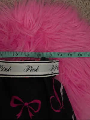 NWT PINK Victorias Secret Fold over shorts thumbnail 3