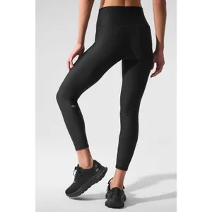Alo Yoga 7/8 Leggings Airlift Black Size Medium NWT thumbnail 2