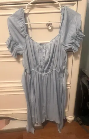 Blue mini dress Size M thumbnail 4
