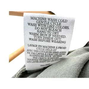 Z Supply Gray Sleeveless Jumpsuit Drawstring Waist Cotton Blend Size M‎ Lounge thumbnail 6
