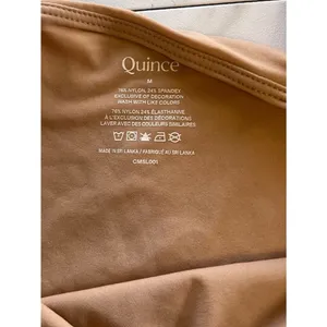NWT Quince Second Skin Long Sleeve Bodysuit Size medium thumbnail 4