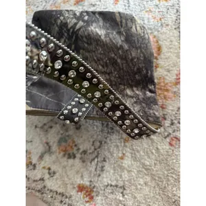 Mossy Oak Camo‎ Rhinestone Studded Shoulder Bag Western Camouflage Purse Bling thumbnail 4