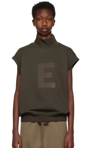 Essential Fear of God Mockneck Sleeves Vest size XS Unisex thumbnail 1