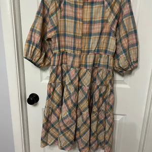 ANTHROPOLOGIE Drew plaid dress size small‎ thumbnail 6