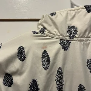 The North Face 1/2 Zip Fleece Patterned Pine-cone Jacket thumbnail 10