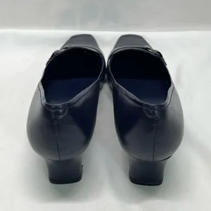 Easy Spirit Leather Slip On Heel‎ Women 8.5 Dark Purle Business Timeless Comfort thumbnail 4