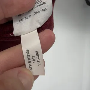 J.Crew Factory Sweater Blazer Women's XXL Burgundy Cotton Knit Fall thumbnail 5