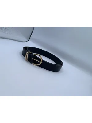 3 Pack Women's Leather Belts For Jeans Dresses Ladies Belt For Pants With Gold thumbnail 9