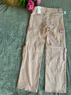 VIP Pink Cargo Boyfriend Jeans Size undefined thumbnail 3