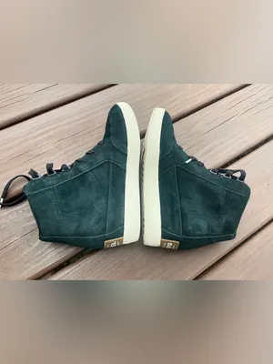 Sorel Black Suede High-Top Wedge Sneaker thumbnail 13